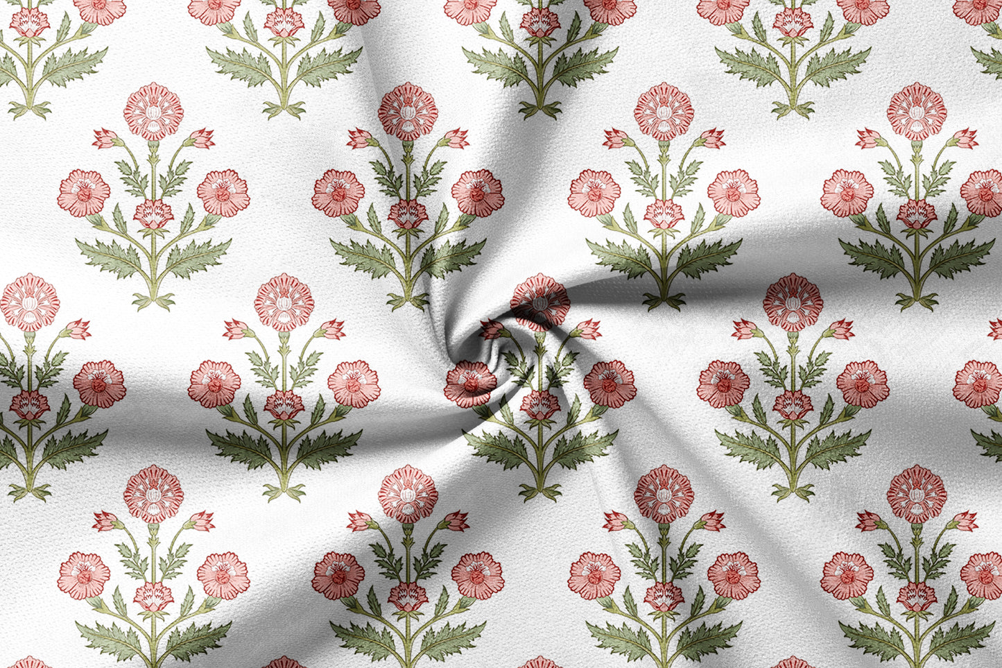 Ruiphool Motif - Decorative Printed Fabric