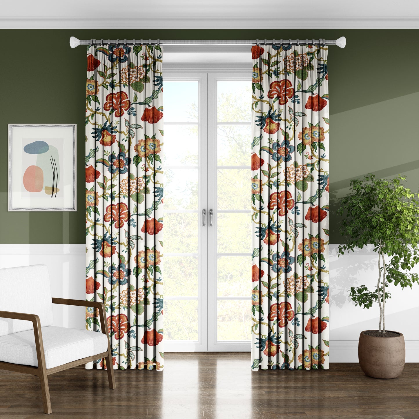 Chintz Garden - Decorative Printed Fabric