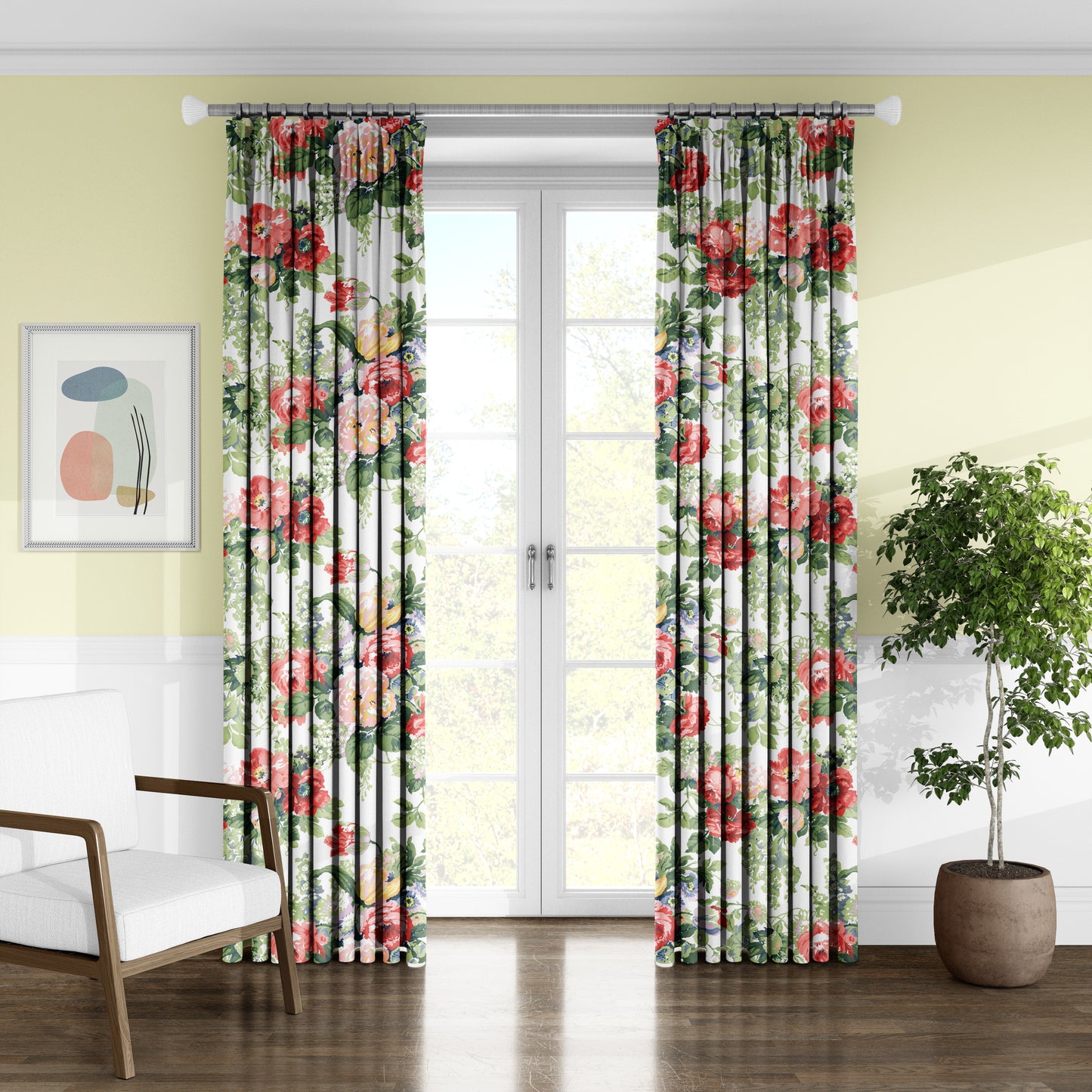 Garden Reverie - Decorative Printed Fabric