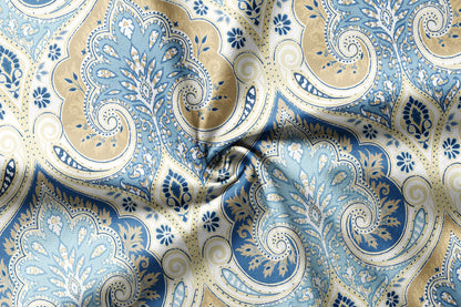 Royal Noor Damask - Decorative Printed Fabric