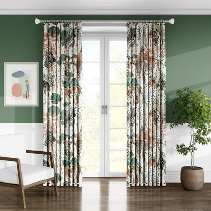 Safari Splendor Forest - Decorative Printed Fabric