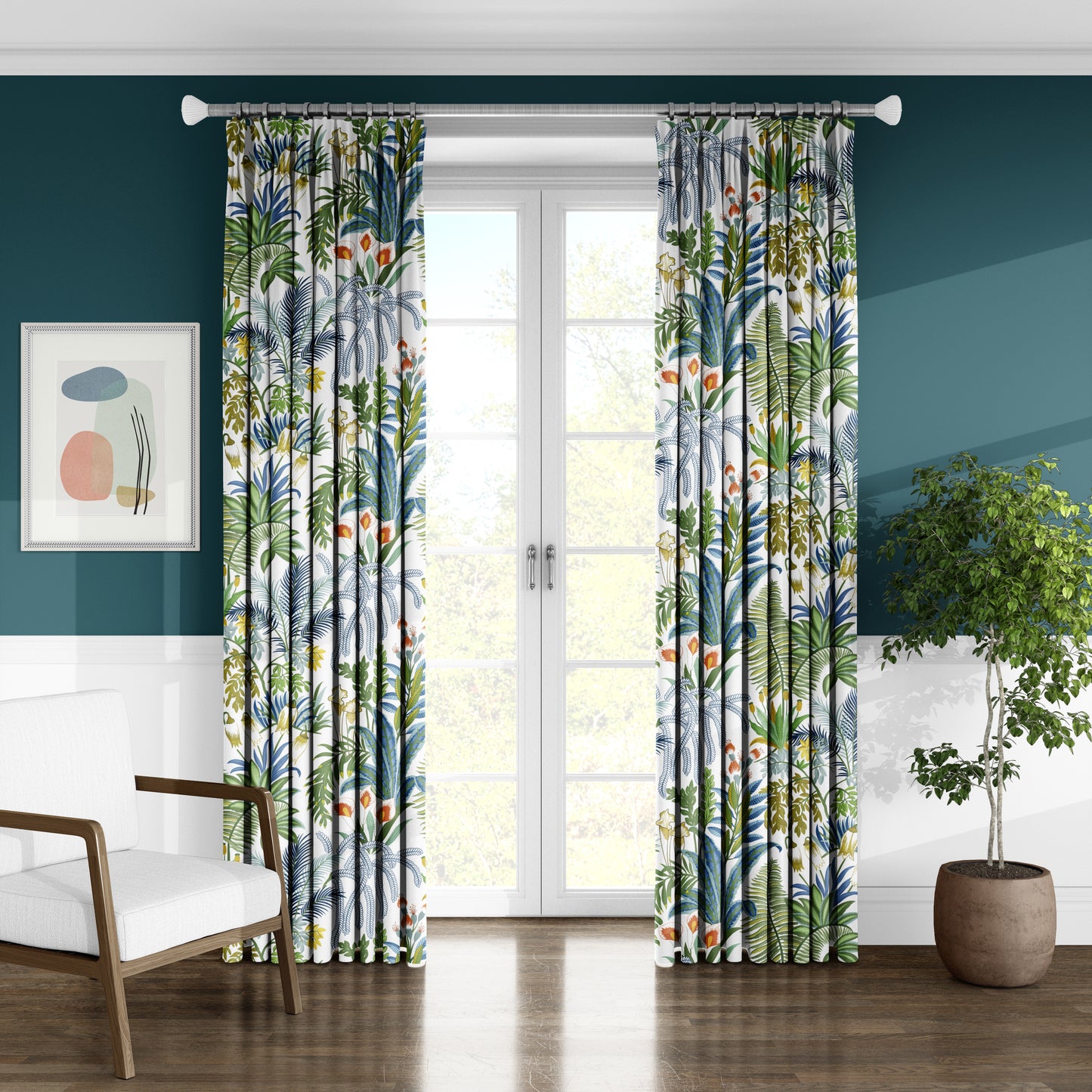 Tropical Canopy - Decorative Printed Fabric