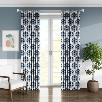 Zarif Phool Motif - Decorative Printed Fabric