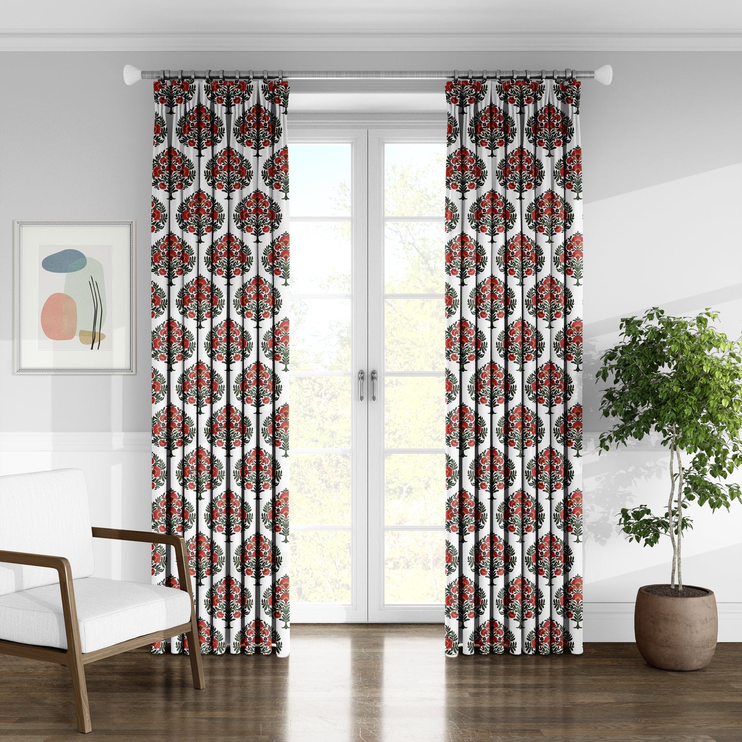 Zahra Gul - Decorative Printed Fabric