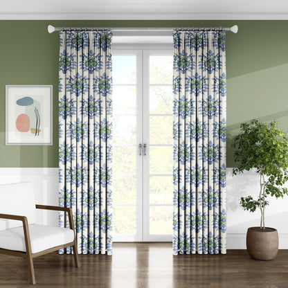 Floral Medley Motif - Decorative Printed Fabric