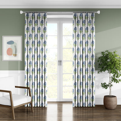 Spring Floral Motif - Decorative Printed Fabric