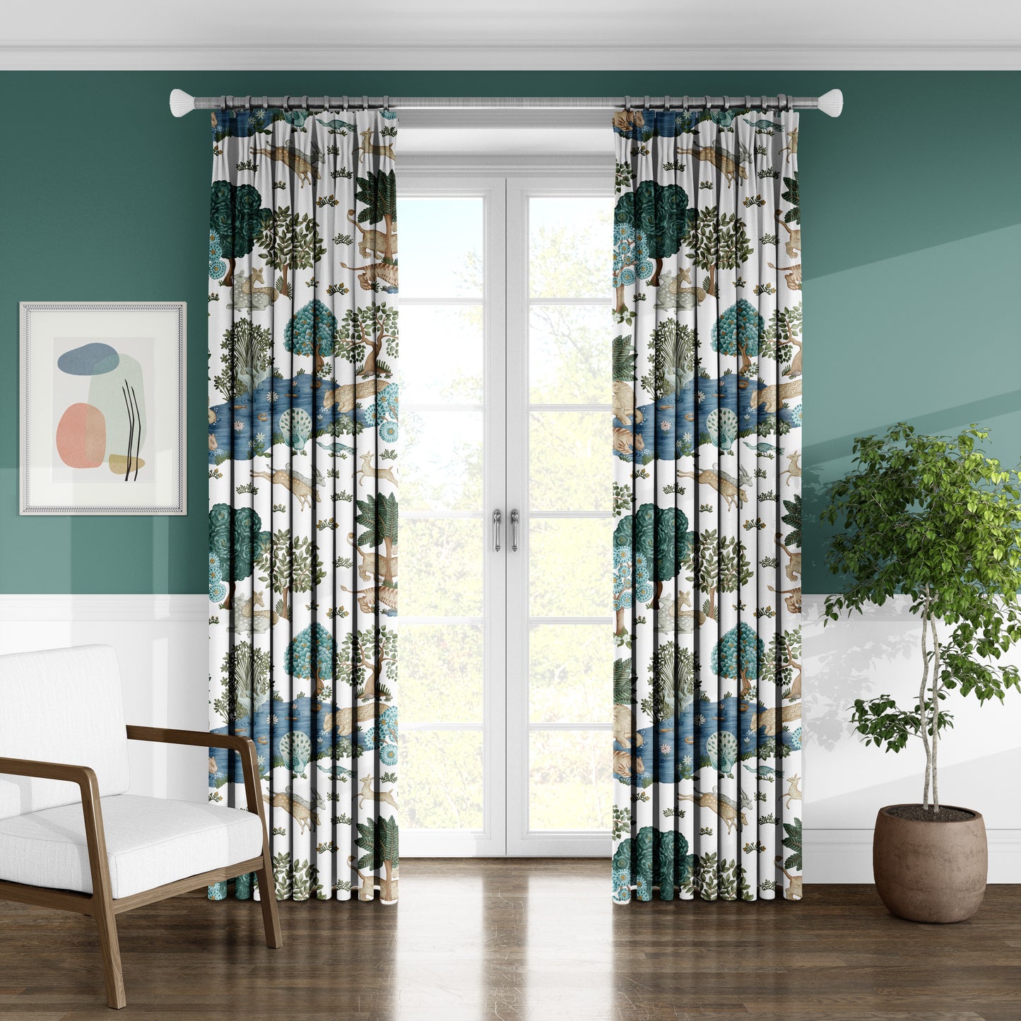 Urban Jungle - Decorative Printed Fabric