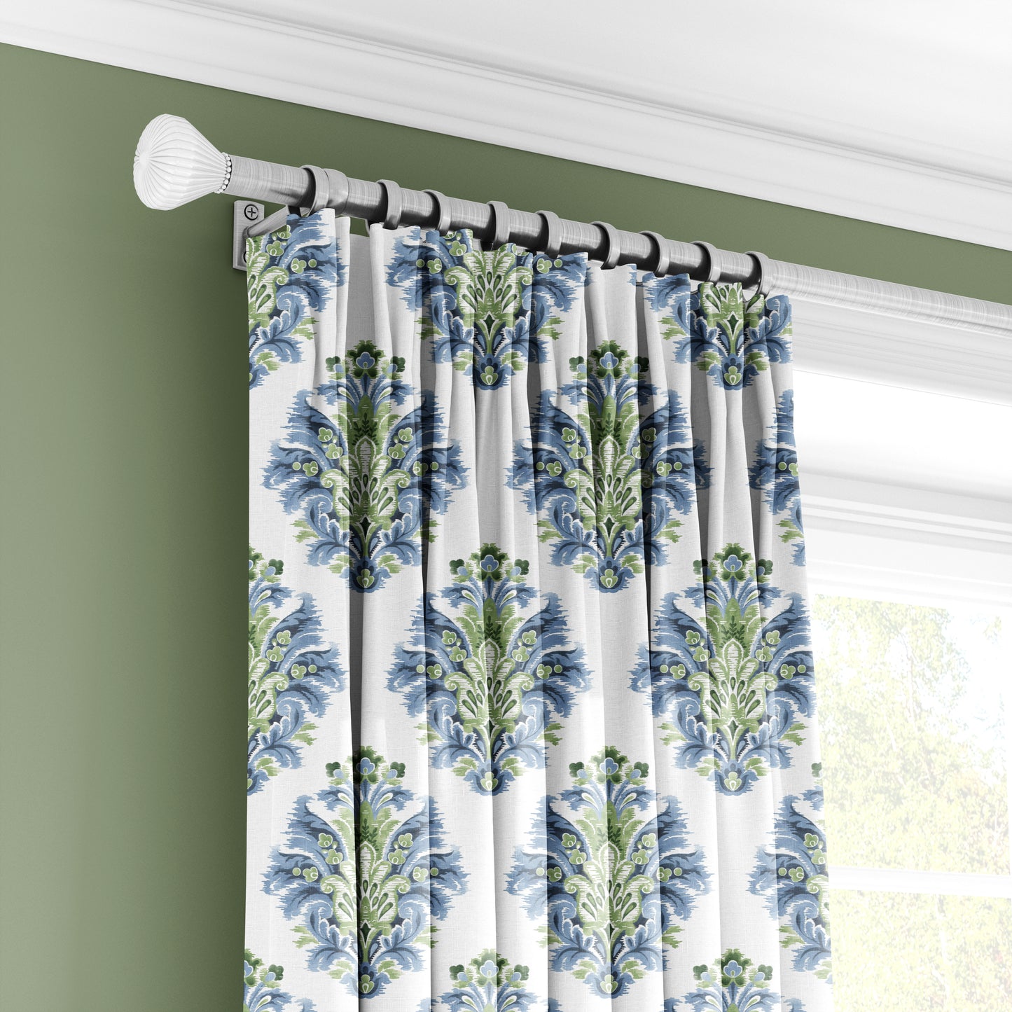 NeoDamask - Decorative Printed Fabric