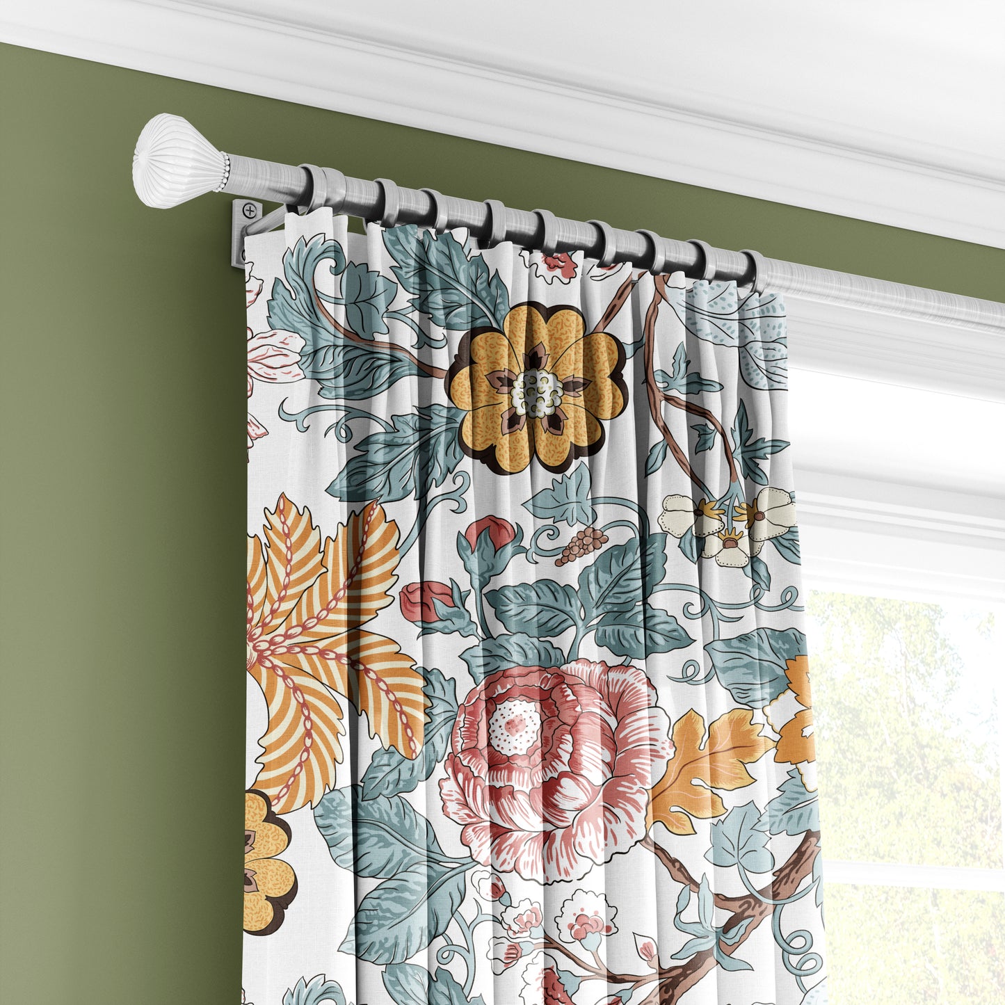 Wildflower Whimsy - Decorative Printed Fabric