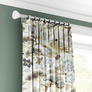 Feathered Elegance - Decorative Printed Fabric