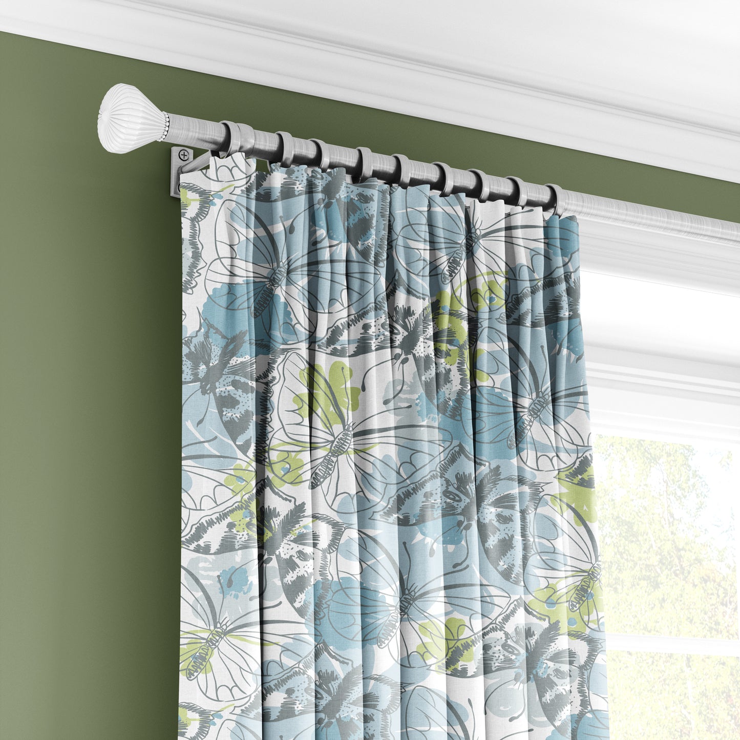 Wings of Elyra - Decorative Printed Fabric