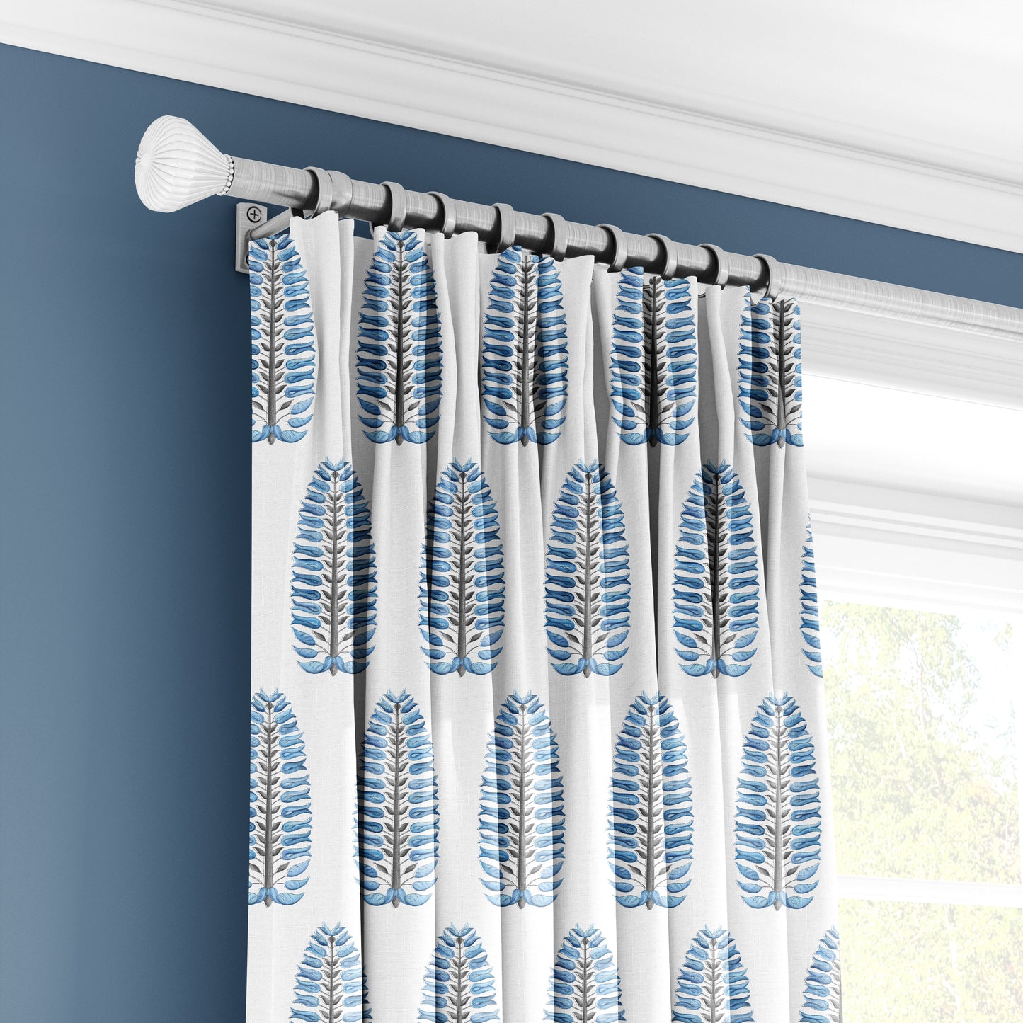 Juniper Sky - Decorative Printed Fabric