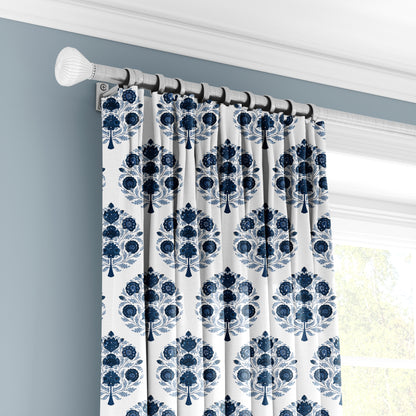 Zarif Phool Motif - Decorative Printed Fabric