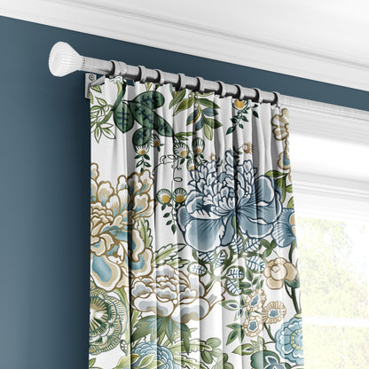 Serene Garden - Decorative Printed Fabric