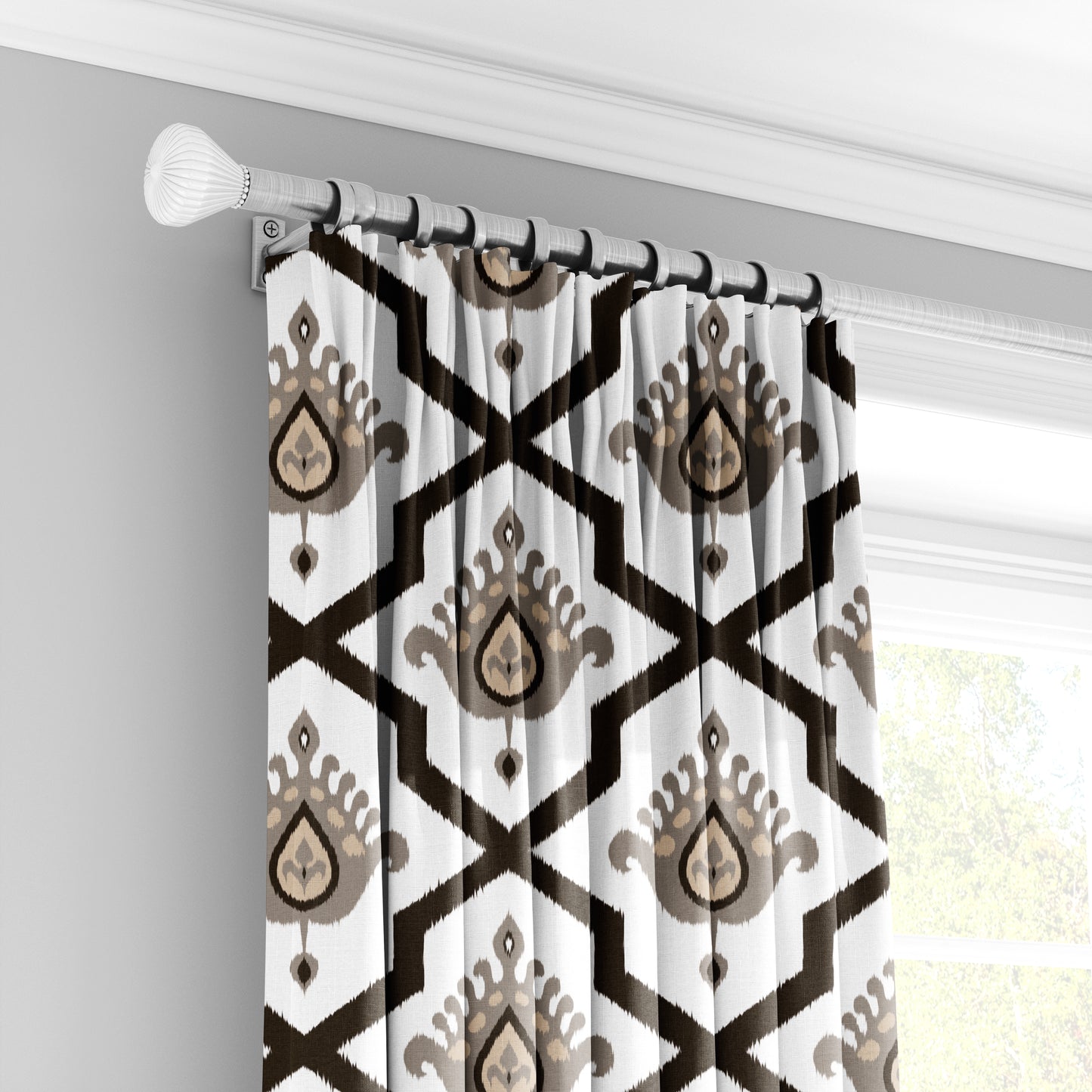 Urban Ikat - Decorative Printed Fabric