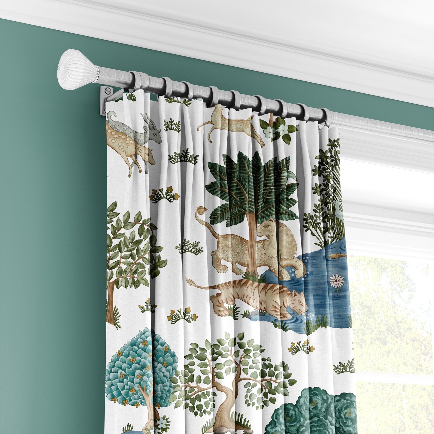 Urban Jungle - Decorative Printed Fabric