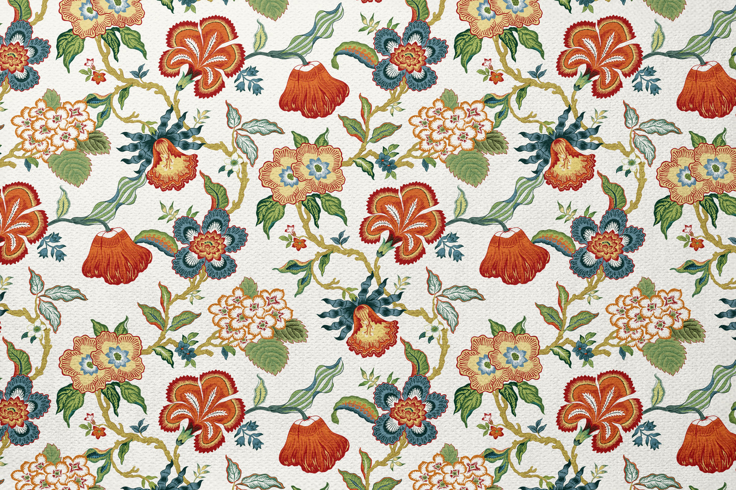 Chintz Garden - Decorative Printed Fabric